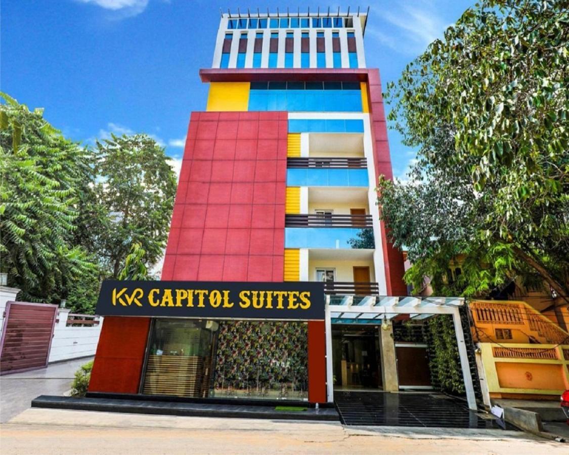 Kvr Capitol Suites Vijayawada Bagian luar foto